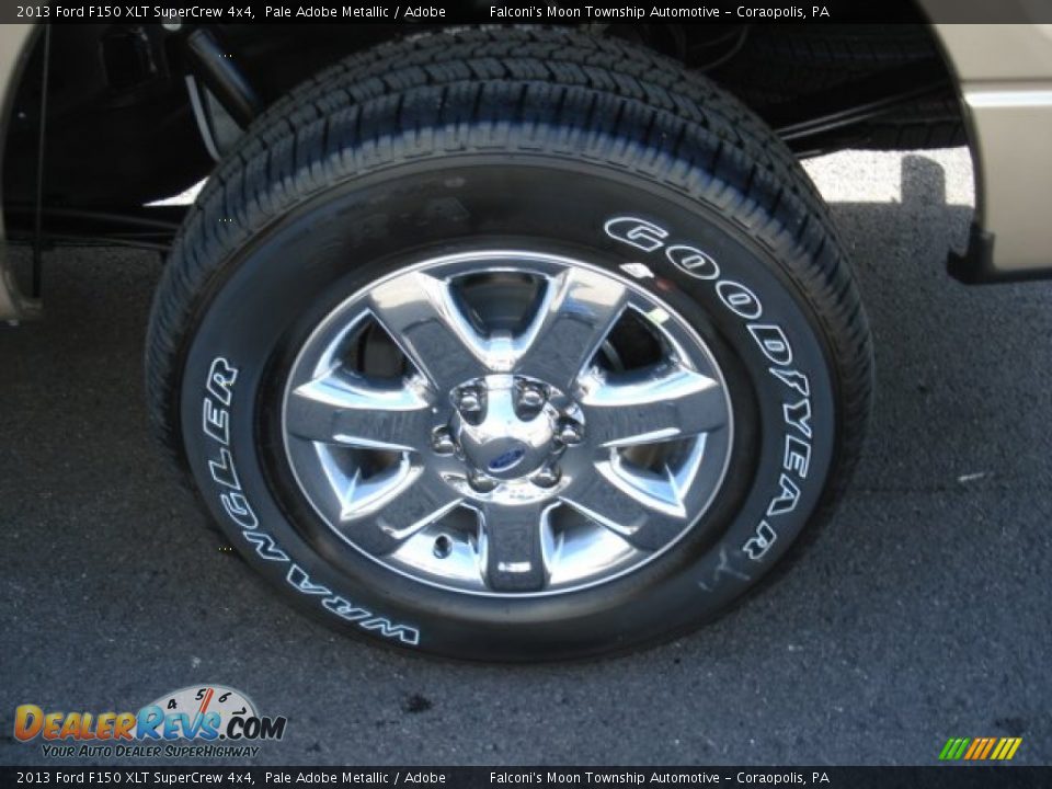 2013 Ford F150 XLT SuperCrew 4x4 Pale Adobe Metallic / Adobe Photo #9