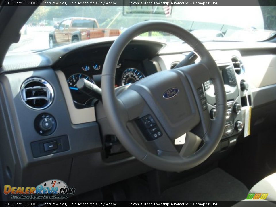 2013 Ford F150 XLT SuperCrew 4x4 Pale Adobe Metallic / Adobe Photo #10