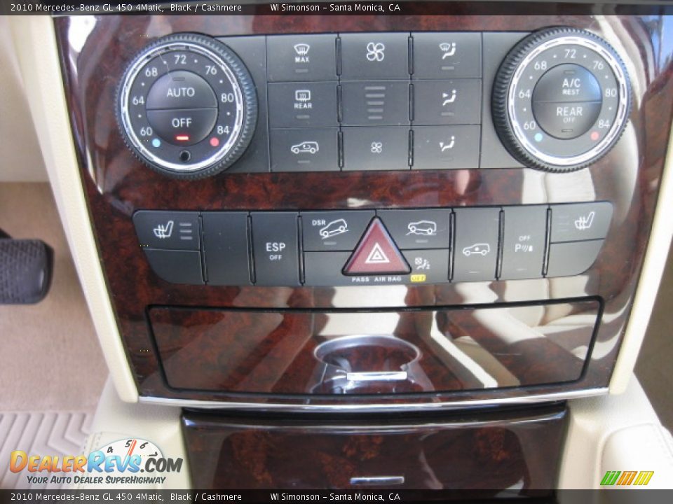 2010 Mercedes-Benz GL 450 4Matic Black / Cashmere Photo #12