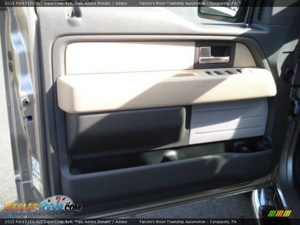 2013 Ford F150 XLT SuperCrew 4x4 Pale Adobe Metallic / Adobe Photo #12