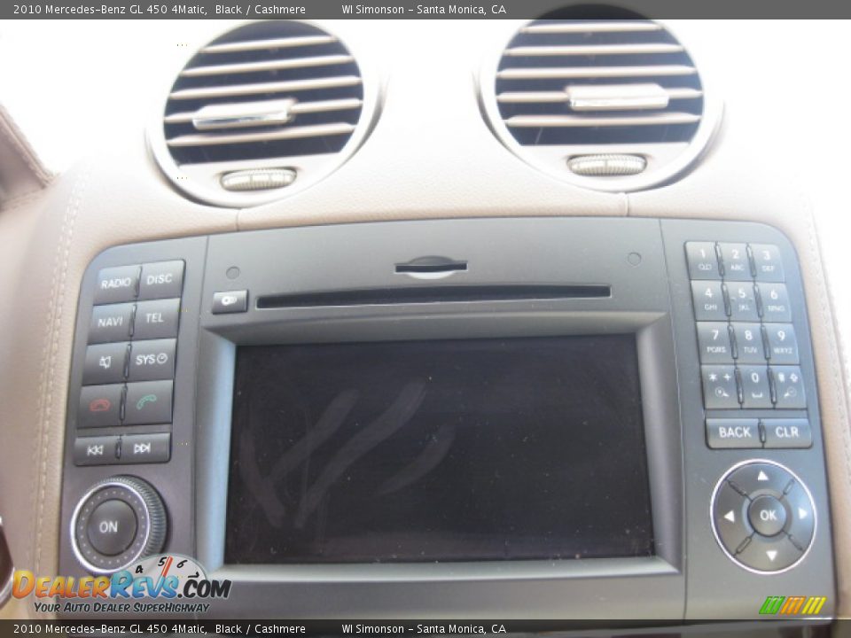 2010 Mercedes-Benz GL 450 4Matic Black / Cashmere Photo #13