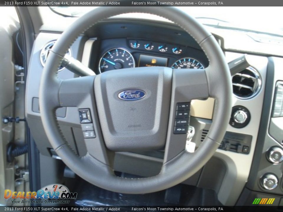2013 Ford F150 XLT SuperCrew 4x4 Pale Adobe Metallic / Adobe Photo #16