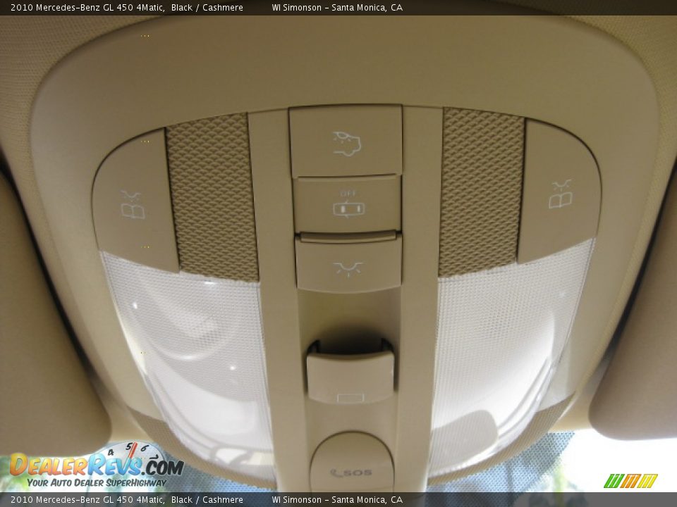 2010 Mercedes-Benz GL 450 4Matic Black / Cashmere Photo #17
