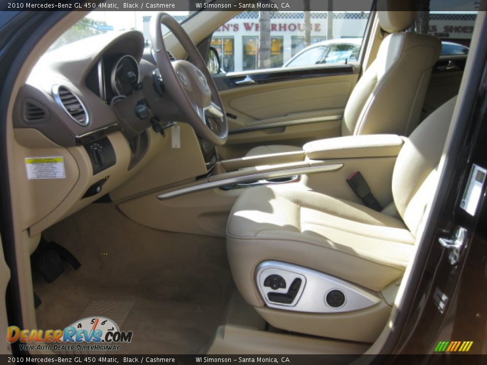 2010 Mercedes-Benz GL 450 4Matic Black / Cashmere Photo #18