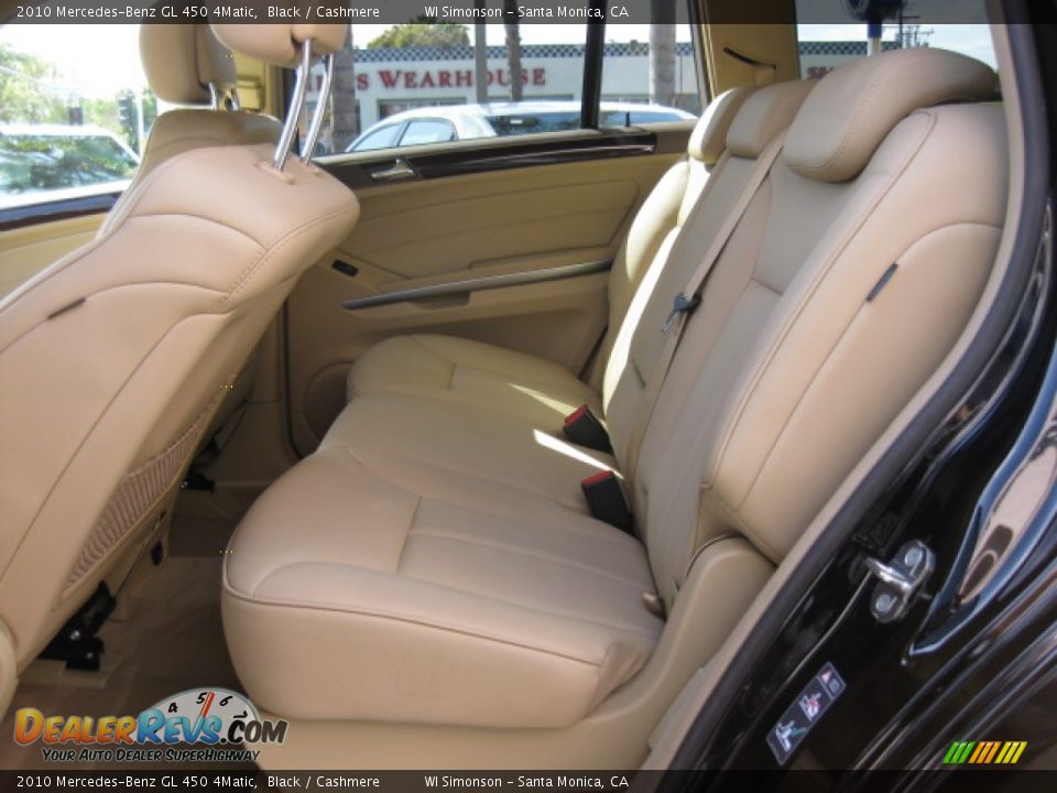 2010 Mercedes-Benz GL 450 4Matic Black / Cashmere Photo #19