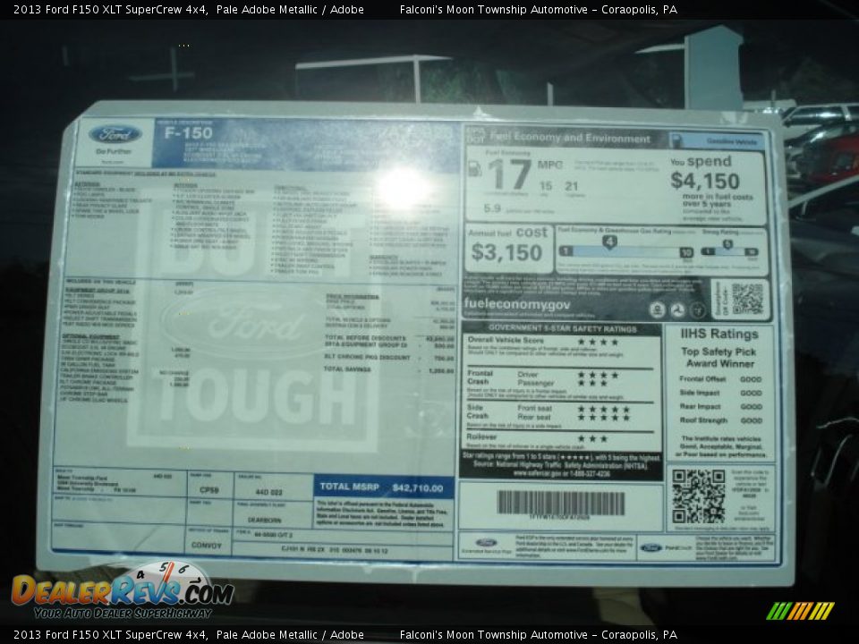 2013 Ford F150 XLT SuperCrew 4x4 Pale Adobe Metallic / Adobe Photo #19