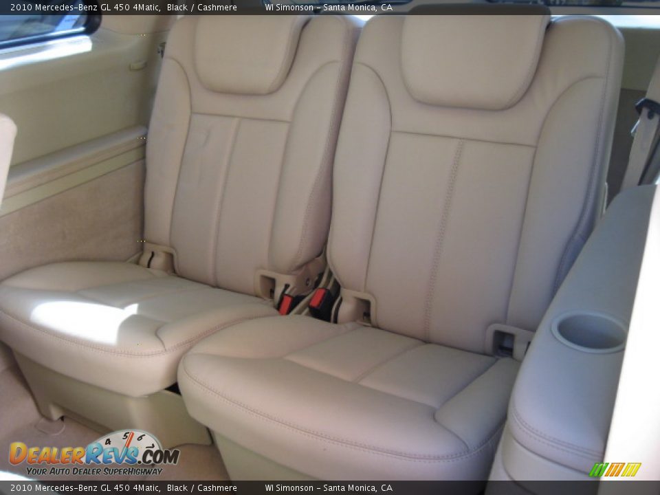 2010 Mercedes-Benz GL 450 4Matic Black / Cashmere Photo #20