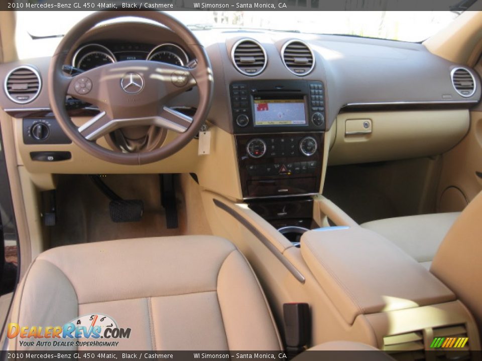 2010 Mercedes-Benz GL 450 4Matic Black / Cashmere Photo #21