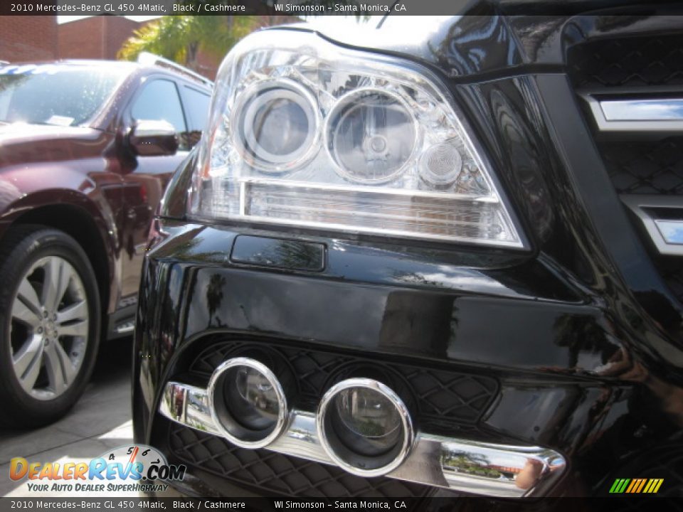 2010 Mercedes-Benz GL 450 4Matic Black / Cashmere Photo #24