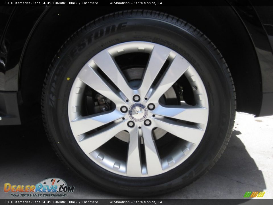 2010 Mercedes-Benz GL 450 4Matic Black / Cashmere Photo #25