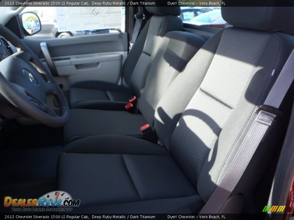 2013 Chevrolet Silverado 1500 LS Regular Cab Deep Ruby Metallic / Dark Titanium Photo #11