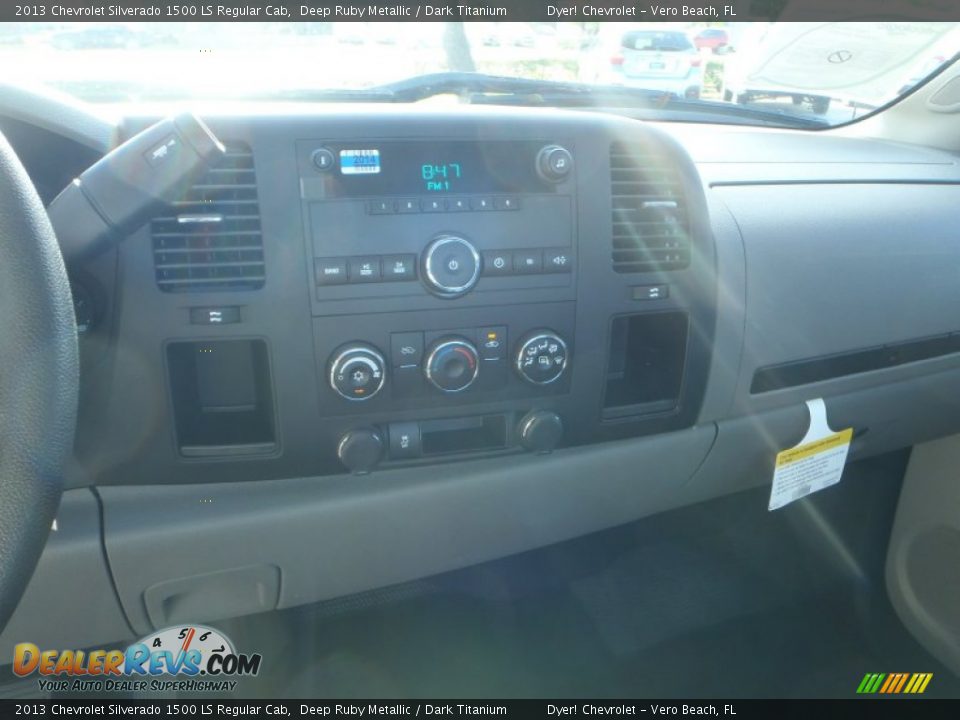2013 Chevrolet Silverado 1500 LS Regular Cab Deep Ruby Metallic / Dark Titanium Photo #14