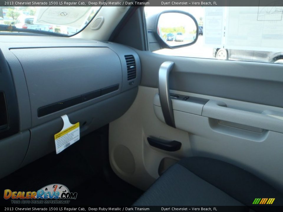 2013 Chevrolet Silverado 1500 LS Regular Cab Deep Ruby Metallic / Dark Titanium Photo #15