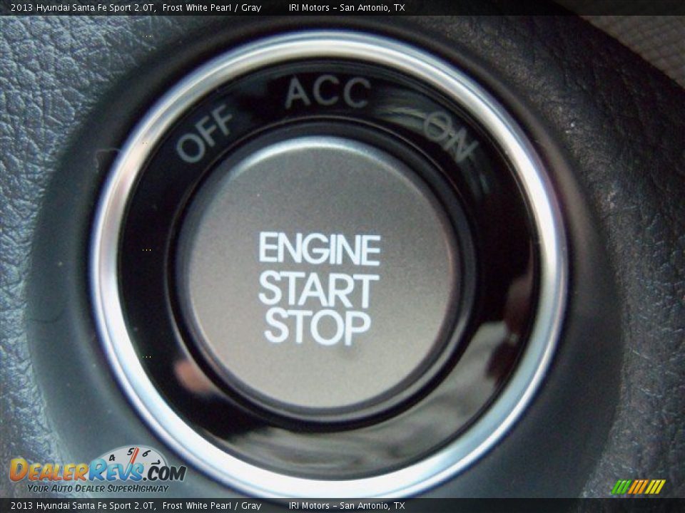 2013 Hyundai Santa Fe Sport 2.0T Frost White Pearl / Gray Photo #17