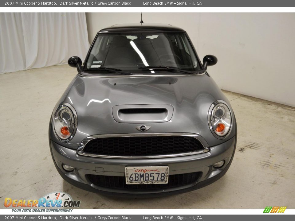 2007 Mini Cooper S Hardtop Dark Silver Metallic / Grey/Carbon Black Photo #4