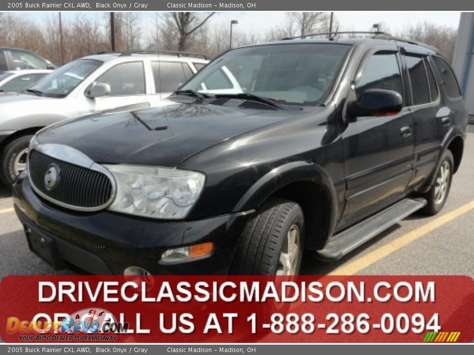 2005 Buick Rainier CXL AWD Black Onyx / Gray Photo #1