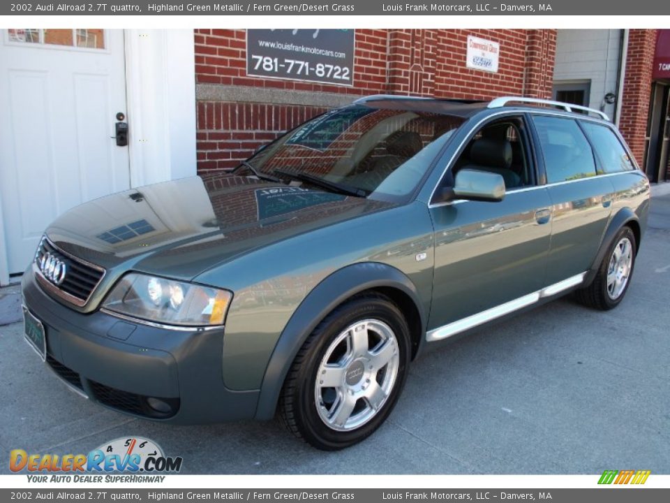 Front 3/4 View of 2002 Audi Allroad 2.7T quattro Photo #9