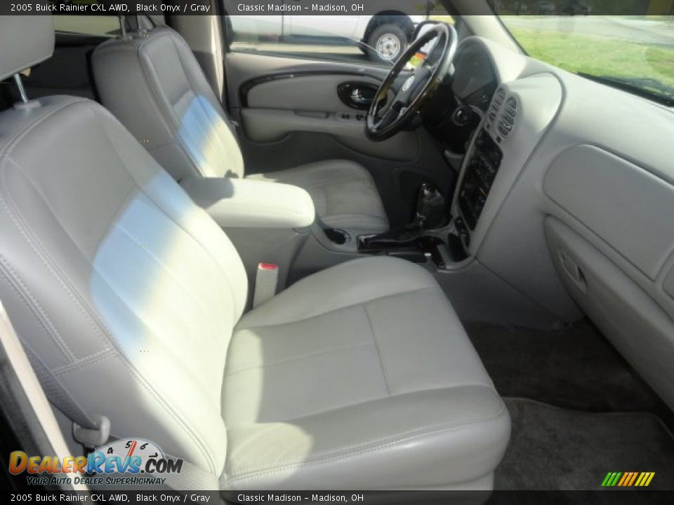 2005 Buick Rainier CXL AWD Black Onyx / Gray Photo #13