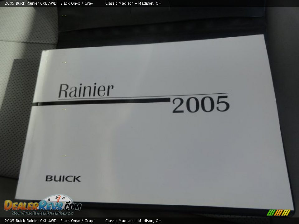 2005 Buick Rainier CXL AWD Black Onyx / Gray Photo #15