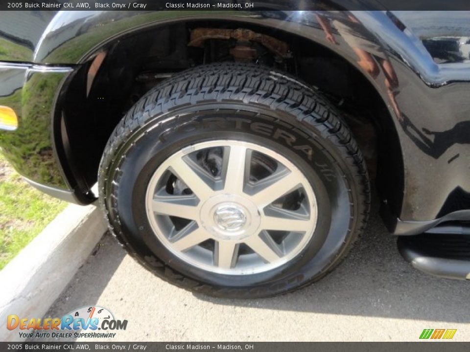 2005 Buick Rainier CXL AWD Black Onyx / Gray Photo #16