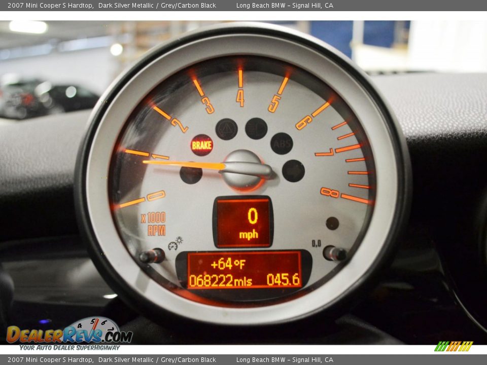 2007 Mini Cooper S Hardtop Dark Silver Metallic / Grey/Carbon Black Photo #18
