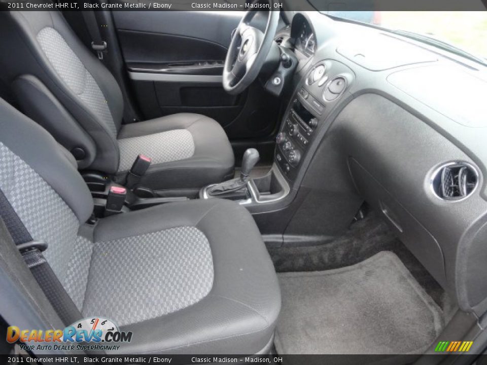 2011 Chevrolet HHR LT Black Granite Metallic / Ebony Photo #14