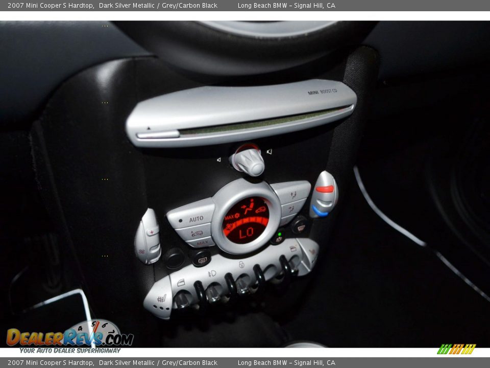 2007 Mini Cooper S Hardtop Dark Silver Metallic / Grey/Carbon Black Photo #22