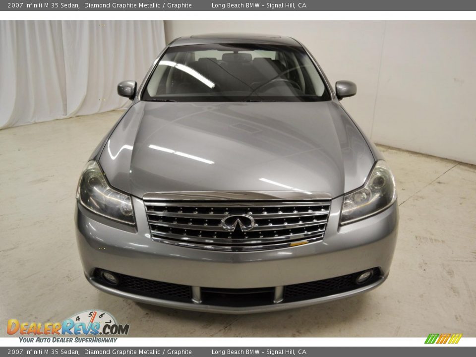 2007 Infiniti M 35 Sedan Diamond Graphite Metallic / Graphite Photo #4