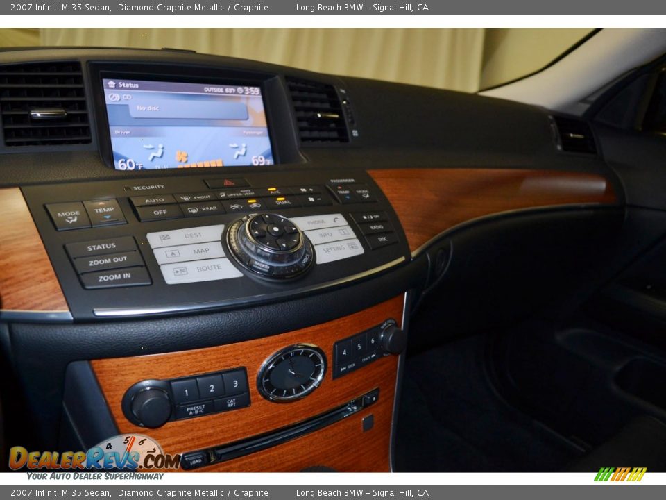 2007 Infiniti M 35 Sedan Diamond Graphite Metallic / Graphite Photo #23