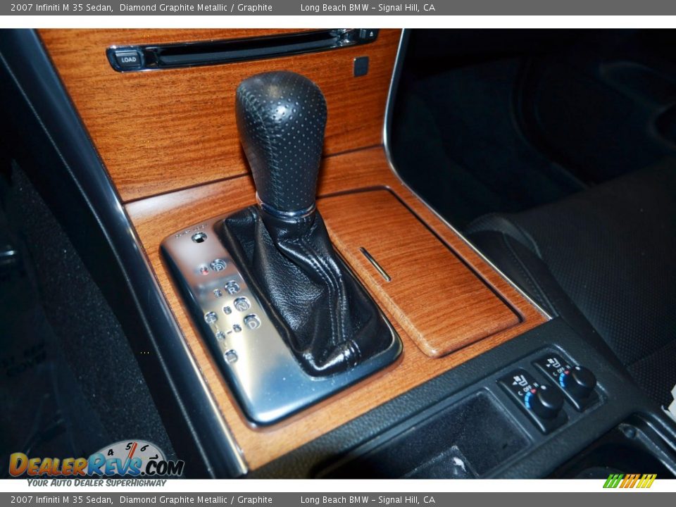 2007 Infiniti M 35 Sedan Diamond Graphite Metallic / Graphite Photo #24
