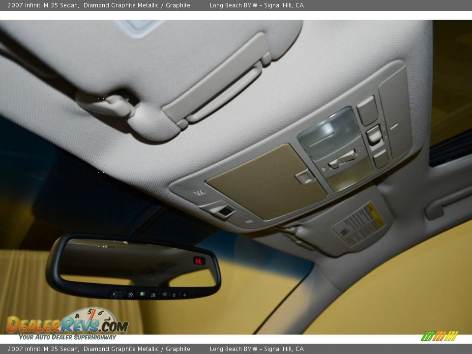 2007 Infiniti M 35 Sedan Diamond Graphite Metallic / Graphite Photo #25