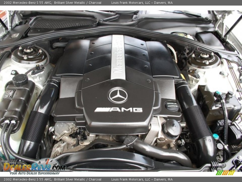 2002 Mercedes-Benz S 55 AMG 5.4 Liter AMG SOHC 24-Valve V8 Engine Photo #31