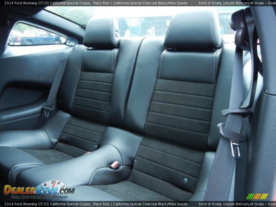 Rear Seat of 2014 Ford Mustang GT/CS California Special Coupe Photo #7