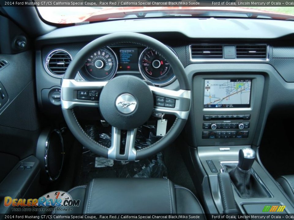 Dashboard of 2014 Ford Mustang GT/CS California Special Coupe Photo #9