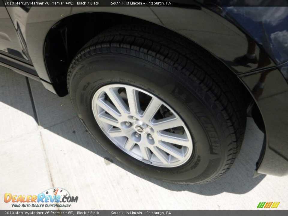 2010 Mercury Mariner V6 Premier 4WD Black / Black Photo #9