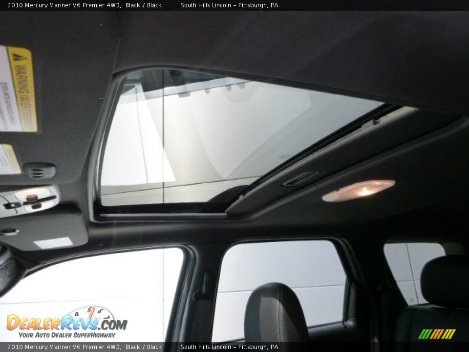 2010 Mercury Mariner V6 Premier 4WD Black / Black Photo #19