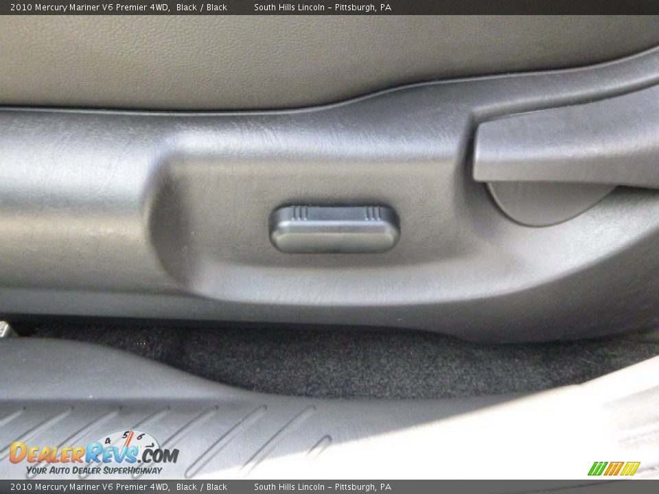 2010 Mercury Mariner V6 Premier 4WD Black / Black Photo #20