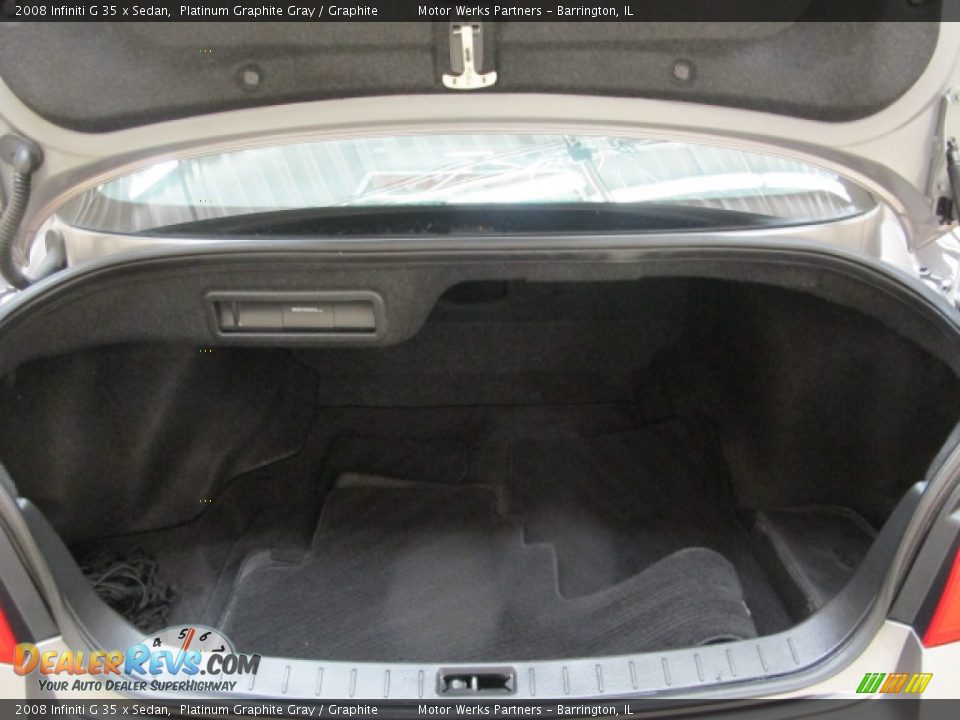 2008 Infiniti G 35 x Sedan Platinum Graphite Gray / Graphite Photo #9