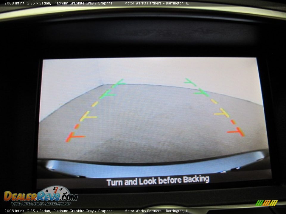 2008 Infiniti G 35 x Sedan Platinum Graphite Gray / Graphite Photo #30