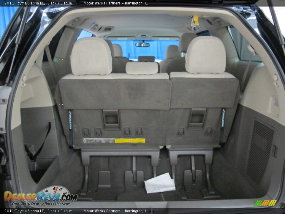 2011 Toyota Sienna LE Black / Bisque Photo #9