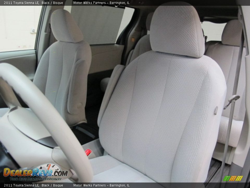 2011 Toyota Sienna LE Black / Bisque Photo #15