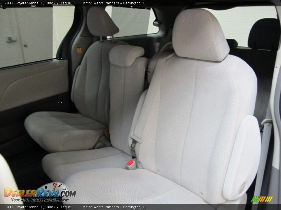 2011 Toyota Sienna LE Black / Bisque Photo #17