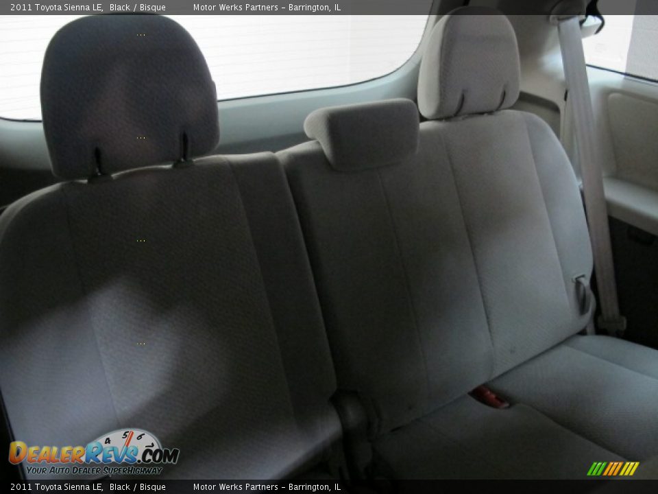 2011 Toyota Sienna LE Black / Bisque Photo #18