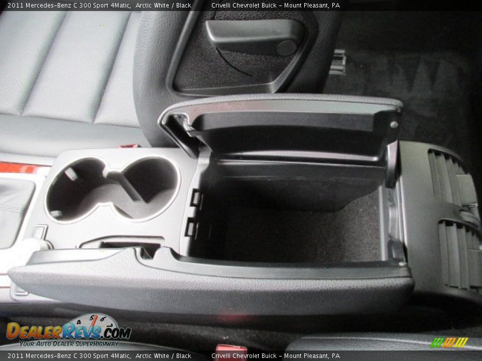 2011 Mercedes-Benz C 300 Sport 4Matic Arctic White / Black Photo #23
