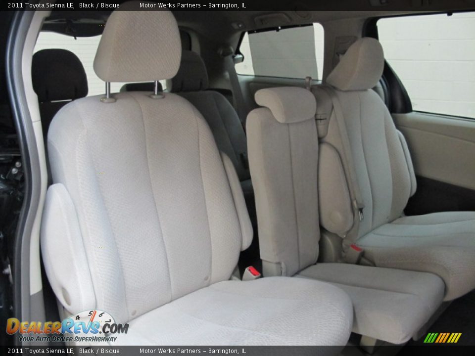 2011 Toyota Sienna LE Black / Bisque Photo #20