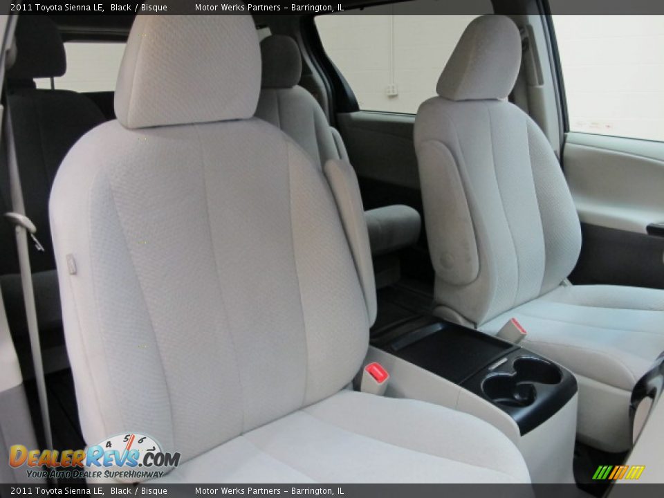 2011 Toyota Sienna LE Black / Bisque Photo #22
