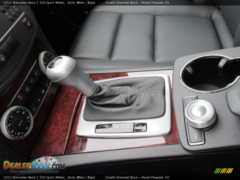 2011 Mercedes-Benz C 300 Sport 4Matic Arctic White / Black Photo #26