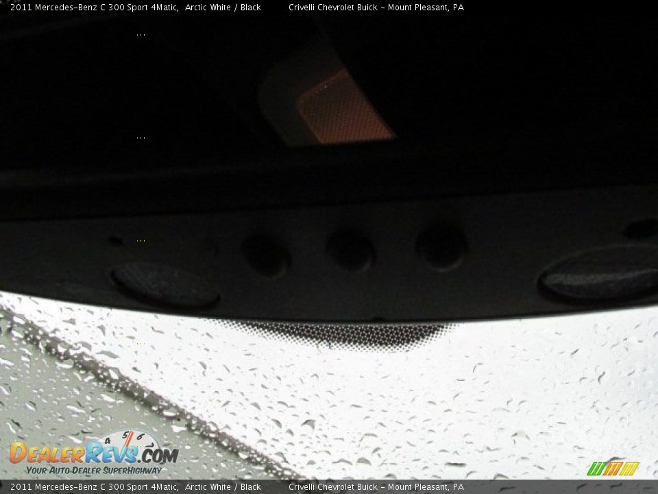2011 Mercedes-Benz C 300 Sport 4Matic Arctic White / Black Photo #28