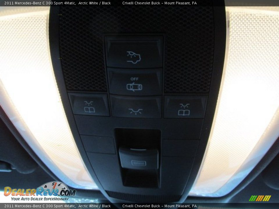 2011 Mercedes-Benz C 300 Sport 4Matic Arctic White / Black Photo #29