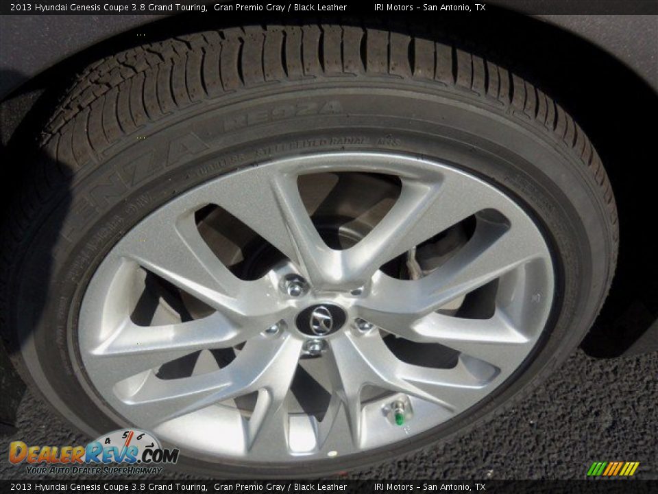 2013 Hyundai Genesis Coupe 3.8 Grand Touring Gran Premio Gray / Black Leather Photo #3